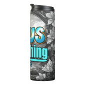 Jesus ist alles der Glaube Thermosbecher (Nach rechts gedreht)