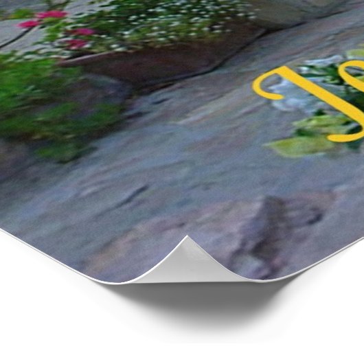 Jesus ist aufgewachsen! poster (Ecke)