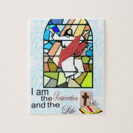 Jesus ist aufgewachsen puzzle