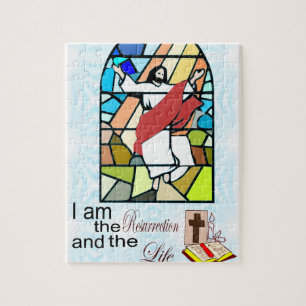 Jesus ist aufgewachsen puzzle