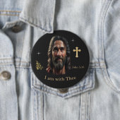 Jesus ist bei dir button (Beispiel)