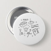 Jesus ist... button (Vorne & Hinten)