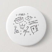 Jesus ist... button (Vorderseite)