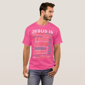 Jesus ist Christlich T-Shirt (Vorne ganz)