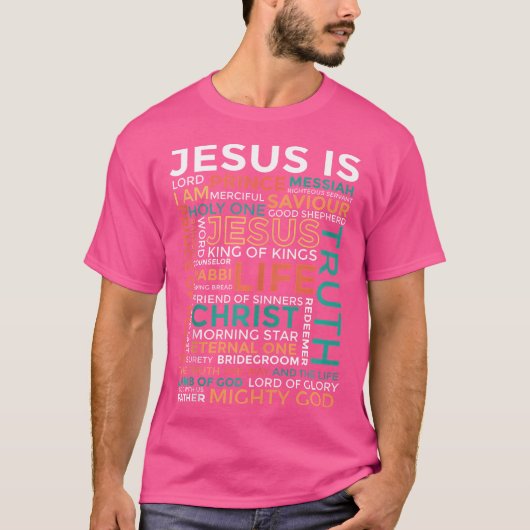 Jesus ist Christlich T-Shirt (Vorderseite)