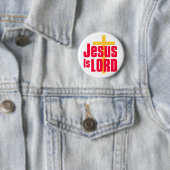 Jesus ist christlicher Entwurf Lords Button (Beispiel)