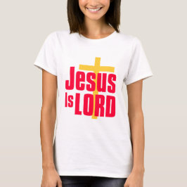 Jesus ist christlicher Entwurf Lords T-Shirt