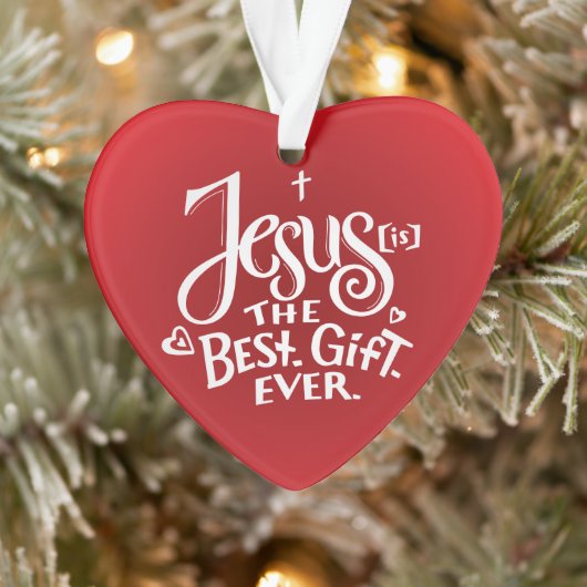 Jesus ist das beste Geschenk aller Zeiten! Ornament (Baum)
