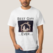 Jesus ist das beste Geschenk für jeden Weihnachts- T-Shirt (Vorderseite)