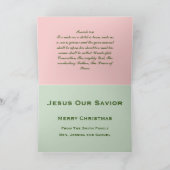 Jesus ist das beste Geschenk für Weihnachten Chris Karte (Innenseite)