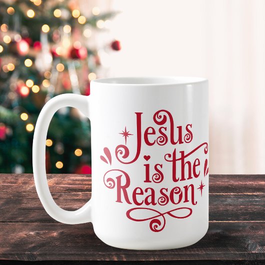 Jesus ist das Christliche Weihnachtsfest Kaffeetasse