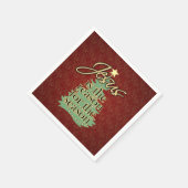 Jesus ist das Christliche Weihnachtsfest Serviette (Ecke)