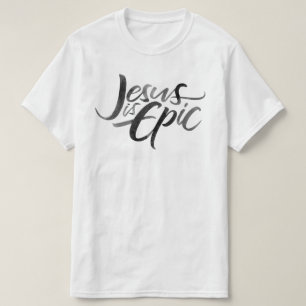 Jesus ist das epische Schriftzeichen Religious Chr T-Shirt