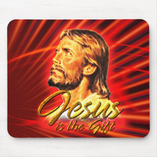 Jesus ist das Geschenk 2 Mousepad (Vorne)