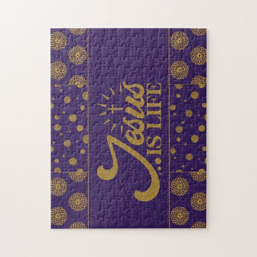 Jesus ist das Lebensrätsel Puzzle (Vertikal)