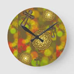 Jesus ist das Licht, das ich suche Runde Wanduhr