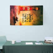 Jesus ist das Licht der Welt-Bibelverse Banner (Messeveranstaltung)