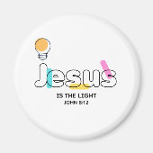 Jesus ist das Licht Magnet (Vorne)