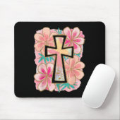 Jesus ist das Licht religiöser Christlich Mousepad (Mit Mouse)