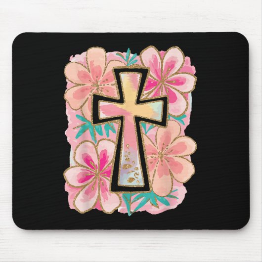 Jesus ist das Licht religiöser Christlich Mousepad (Vorne)