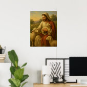 Jesus ist das Shephard #1™ LDS Wall Art Poster (Heimbüro)