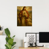 Jesus ist das Shephard #3™ LDS Wall Art Poster (Heimbüro)