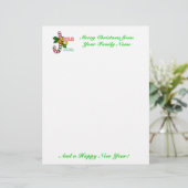 Jesus ist das Weihnachtsschreiben, das das Geschöp (Stehend Vorderseite)