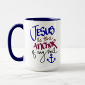 Jesus ist der Anker meines Souls Tasse (Links)