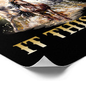 Jesus ist der einzige Grund, warum ich es dieses f Poster (Ecke)