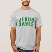 Jesus ist der einzige Weg, wie Jesus Rette T-Shirt (Vorderseite)