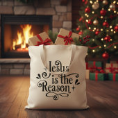 Jesus ist der Grund Christlich Tragetasche