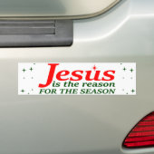 Jesus ist der Grund der Jahreszeit Autoaufkleber (Auf Auto)
