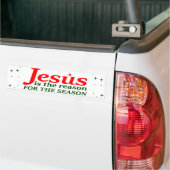 Jesus ist der Grund der Jahreszeit Autoaufkleber (Auf Lkw)