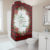 Jesus ist der Grund Duschvorhang (Beispiel)