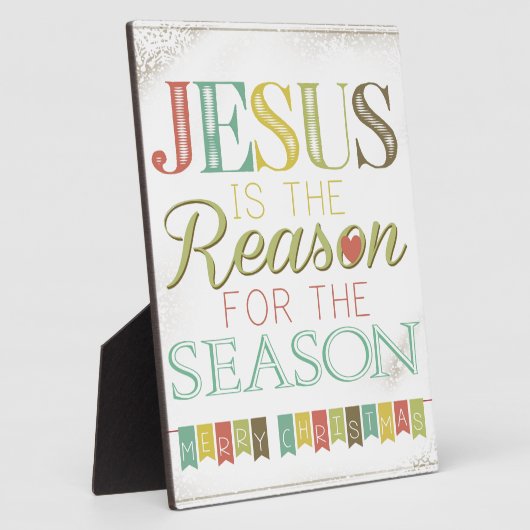 Jesus ist der Grund Fotoplatte (Seite)