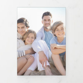 Jesus ist der Grund für das Foto der Jahreszeit Dreifach Gefaltete Urlaubskarte