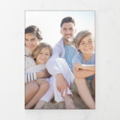 Jesus ist der Grund für das Foto der Jahreszeit Ka Dreifach Gefaltete Urlaubskarte (Cover)