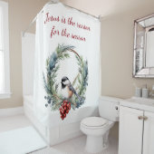 JESUS IST DER GRUND FÜR DAS Weihnachtsangebot DER Duschvorhang (Beispiel)