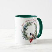 JESUS IST DER GRUND FÜR DAS Weihnachtsangebot DER  Tasse (VorderseiteRechts)