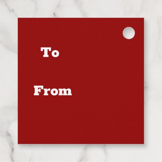 Jesus ist der Grund für das Weihnachtsbuch Geschenkanhänger (Rückseite)