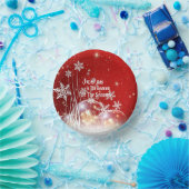 Jesus ist der Grund für das Weihnachtsbuch Pappteller (Party)