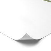 Jesus ist der Grund für das Weihnachtskreuz Poster (Ecke)