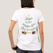 Jesus ist der Grund für den Baum T-Shirt (Rückseite)