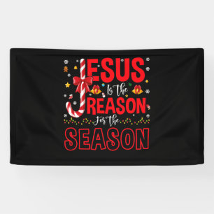 Jesus ist der Grund für den Christlichen Glauben Banner