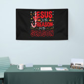Jesus ist der Grund für den Christlichen Glauben d Banner (Messeveranstaltung)