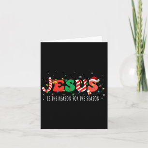 Jesus ist der Grund für den Christlichen Glauben d Karte