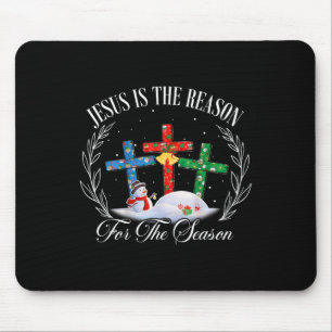Jesus ist der Grund für den Christlichen Glauben d Mousepad
