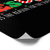 Jesus ist der Grund für den Christlichen Glauben d Poster (Ecke)