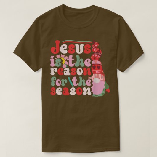 Jesus ist der Grund für den Christlichen Glauben d T-Shirt (Design vorne)