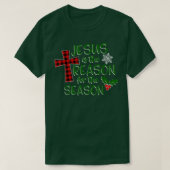 Jesus ist der Grund für den Christlichen Glauben d T-Shirt (Design vorne)